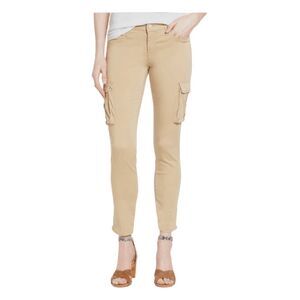 Mavi Jeans Juliette Skinny Cargo Pants Beige‎ Stretch Twill Ankle Slim Fit 27